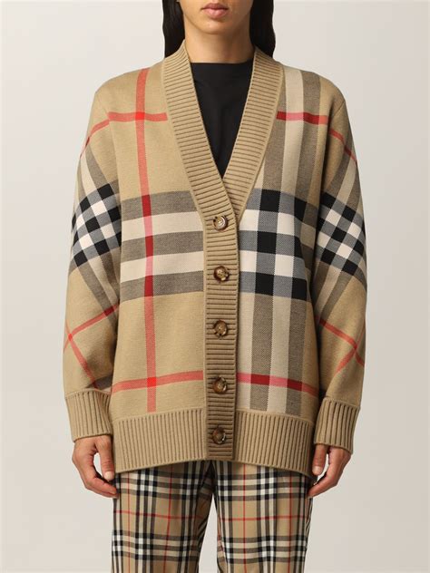 burberry cardigan women's